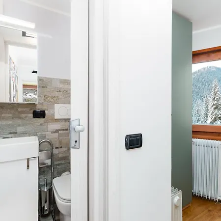 Esclusivo Trilocale 6 Posti Letto Sulle Piste Da Sci דירה *