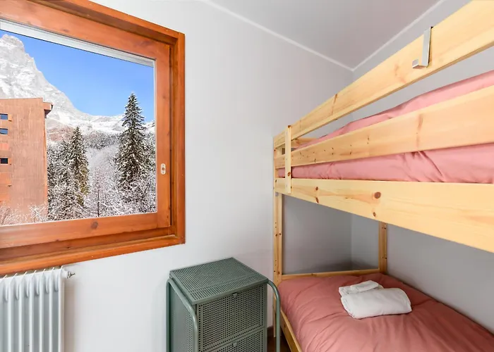 Апартаменти Esclusivo Trilocale 6 Posti Letto Sulle Piste Da Sci Брей-Червінія